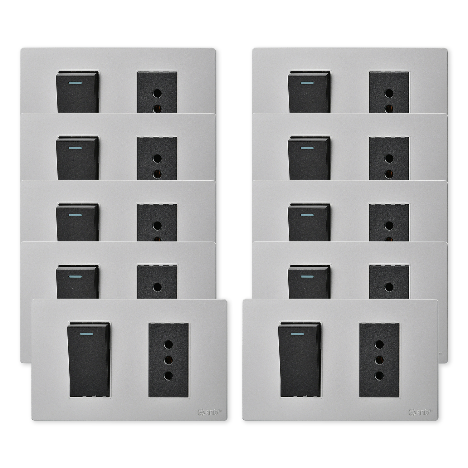 Pack 10 Interruptor 1* 9/12 16A y Tomacorriente 1* 10A https://www.hbled.cl/wp-content/uploads/2025/04/36466x10.jpg