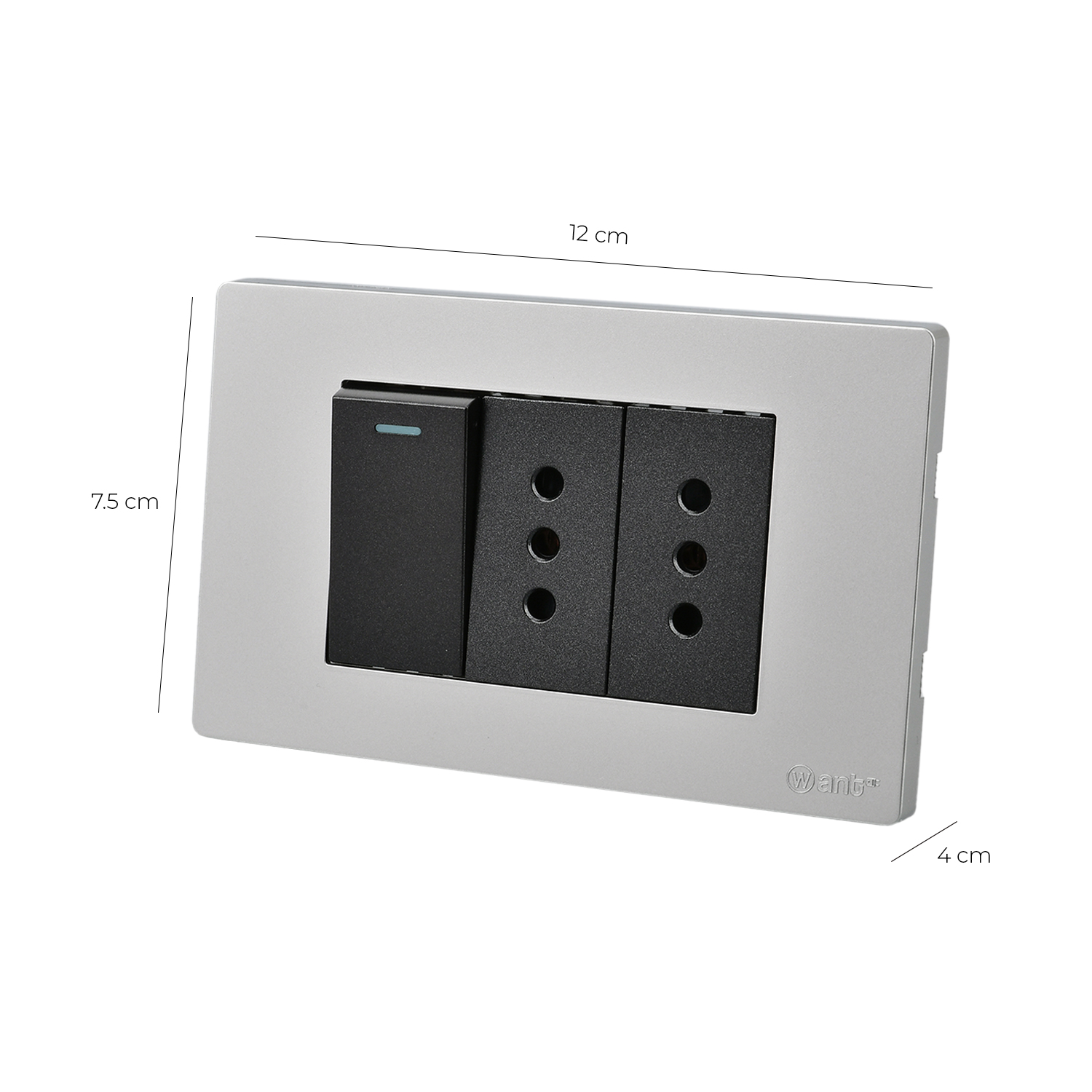 Pack 10 Interruptor 1* 9/12 16A y Tomacorriente 2* 10A https://www.hbled.cl/wp-content/uploads/2025/04/36467-2.jpg