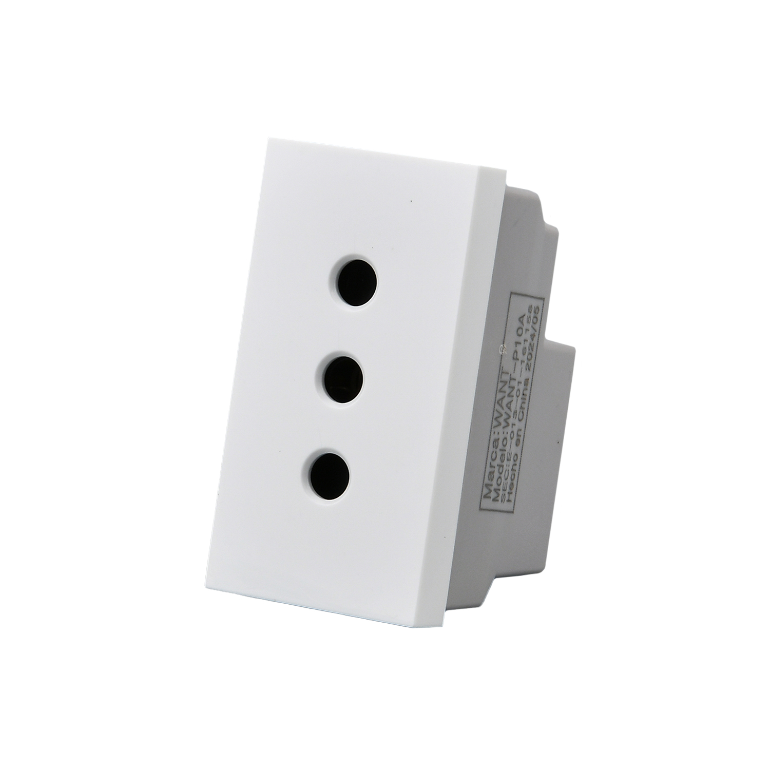 Pack 20 Módulo Tomacorriente Metálico 10A https://www.hbled.cl/wp-content/uploads/2025/04/36526-1.jpg