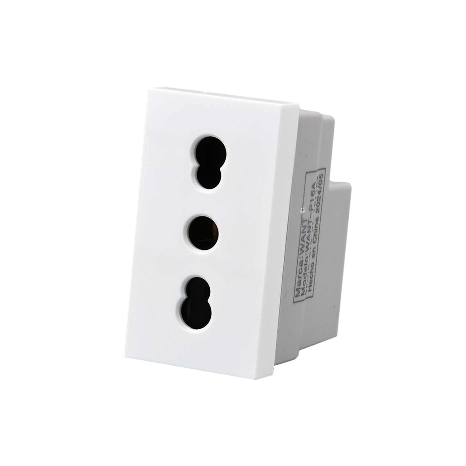Pack 20 Módulo Tomacorriente Metálico 16A https://www.hbled.cl/wp-content/uploads/2025/04/36527-1.jpg