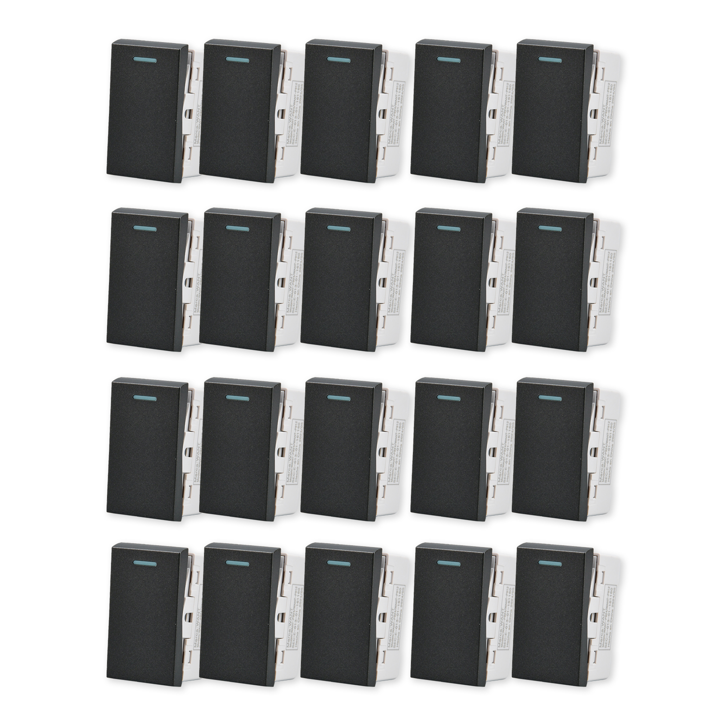 Pack 20 Módulo Interruptor Metálico 9/24 250V https://www.hbled.cl/wp-content/uploads/2025/04/36529-36530x20-1.jpg