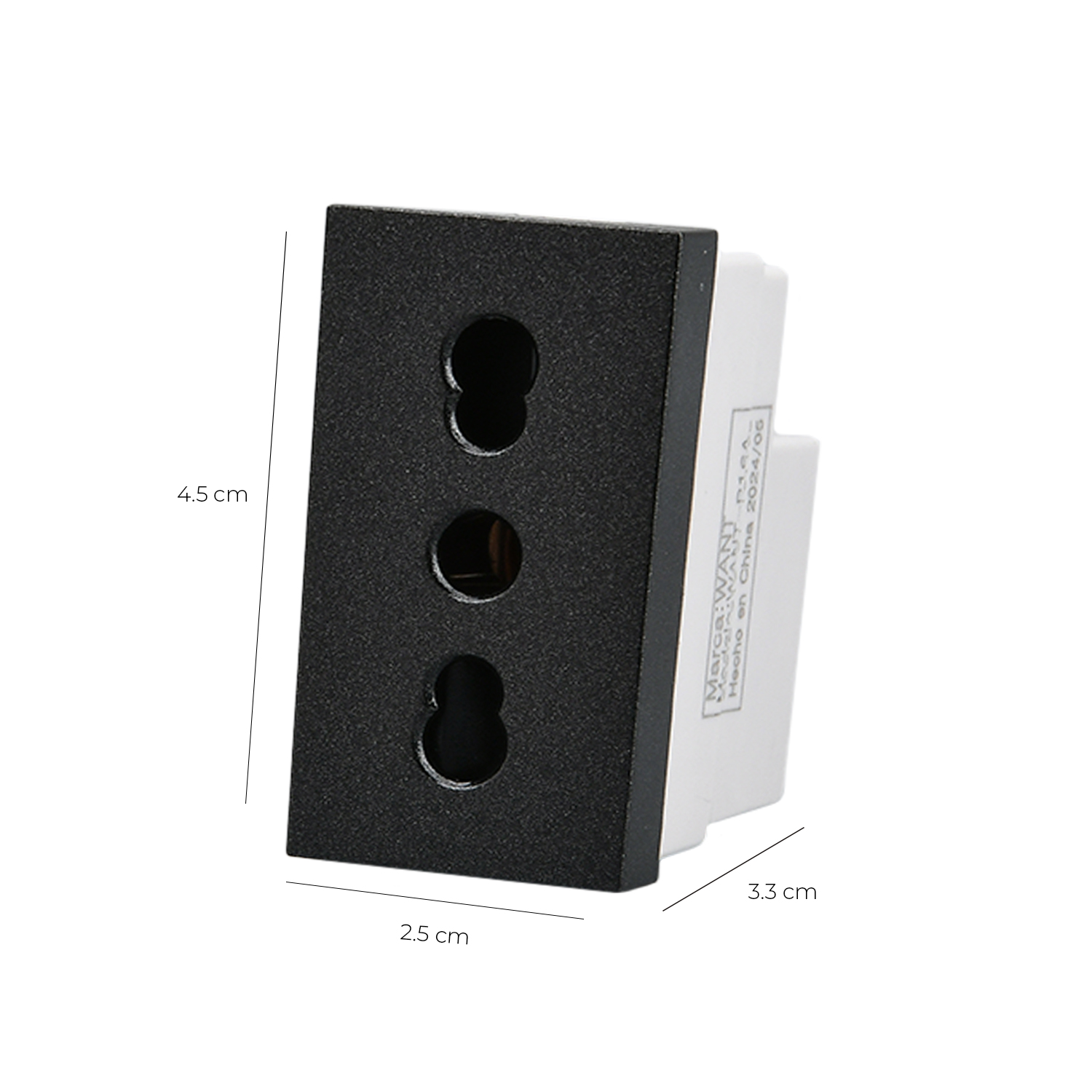 Pack 20 Módulo Tomacorriente Metálico 16A https://www.hbled.cl/wp-content/uploads/2025/04/36532-2.jpg