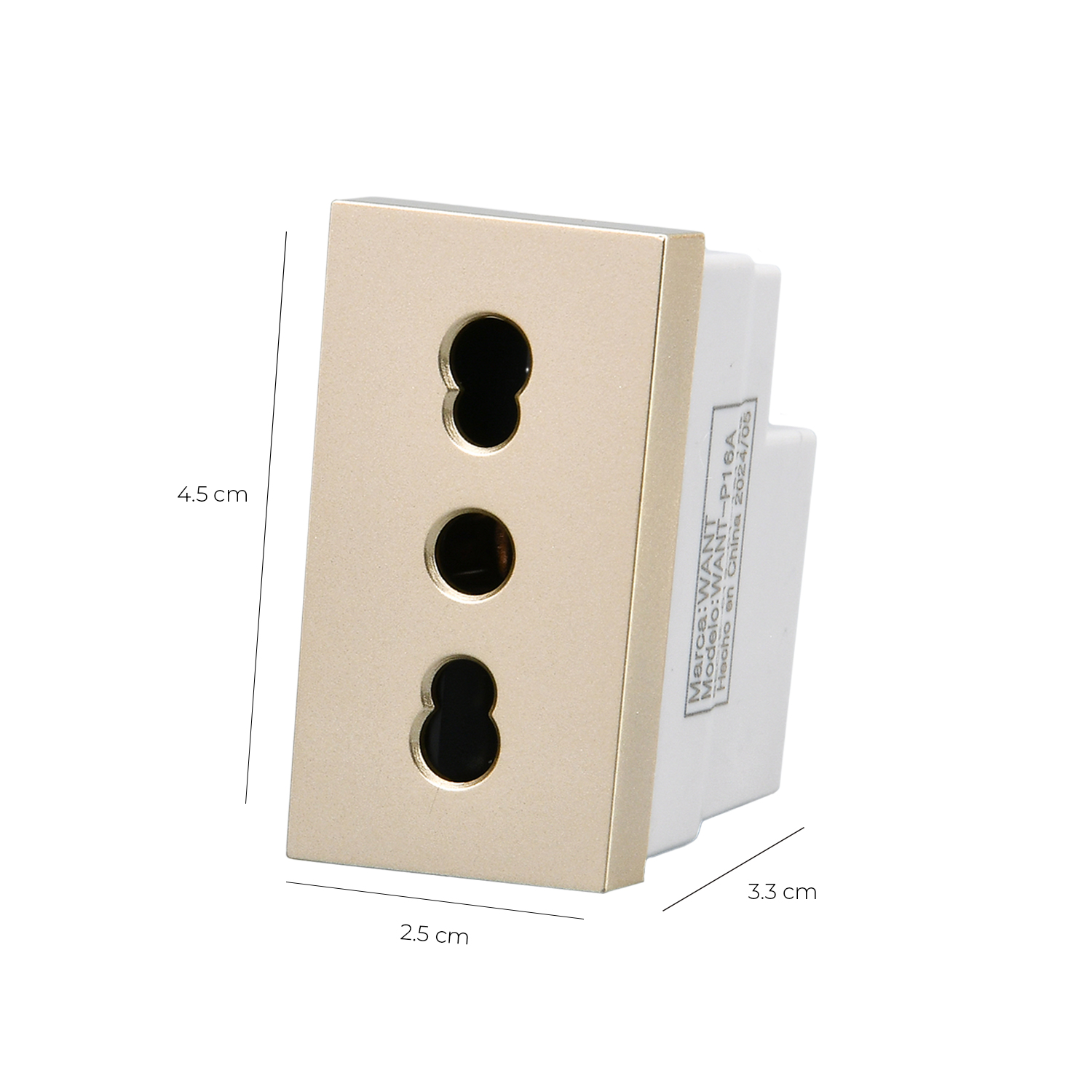 Pack 20 Módulo Tomacorriente Metálico 16A https://www.hbled.cl/wp-content/uploads/2025/04/36537-2-1.jpg