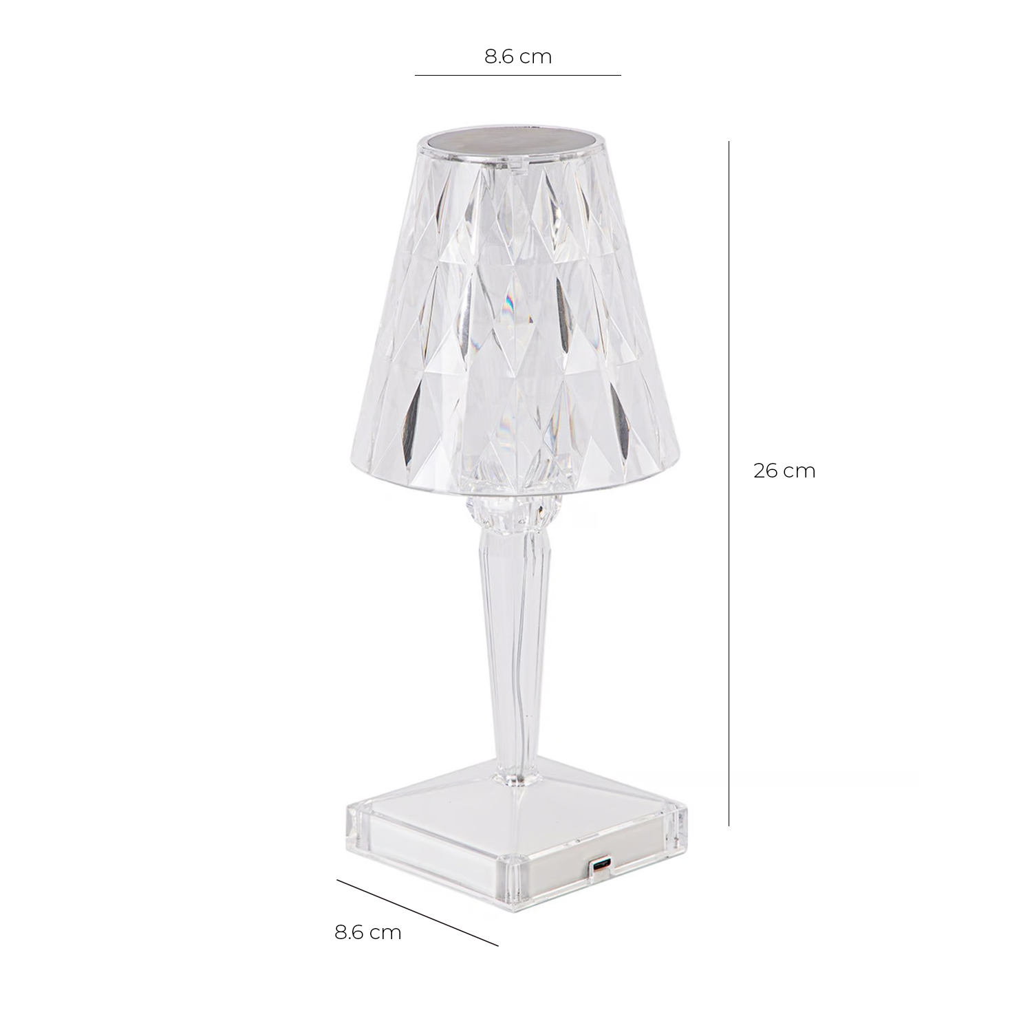 Lampara de Mesa Recargable/ Touch «Diamante LED» Dimeable https://www.hbled.cl/wp-content/uploads/2025/04/36601-8-1.jpg