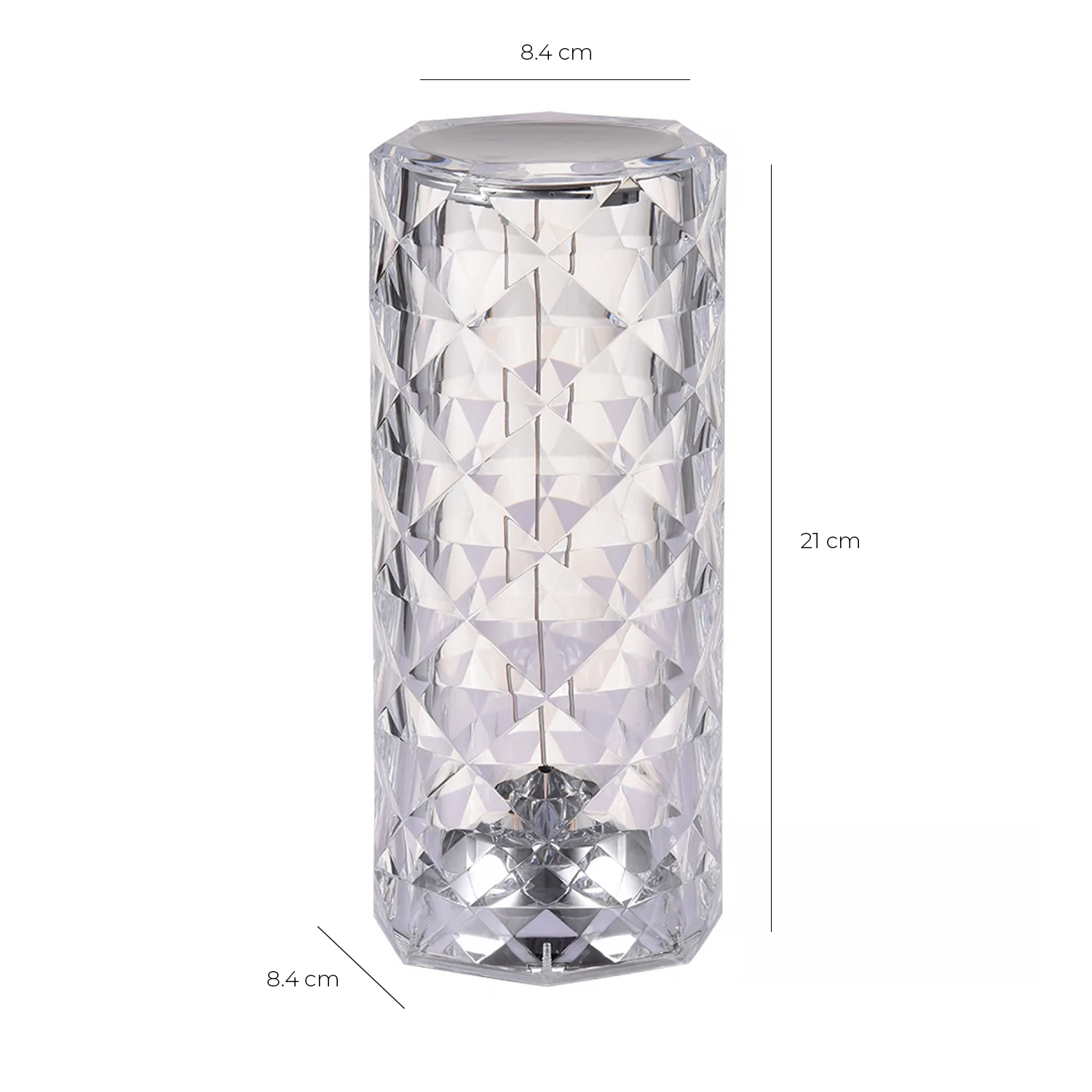 Lámpara de Mesa Recargable/ Touch «Cilindro Diamante LED» Dimeable https://www.hbled.cl/wp-content/uploads/2025/04/36602-7-1.jpg