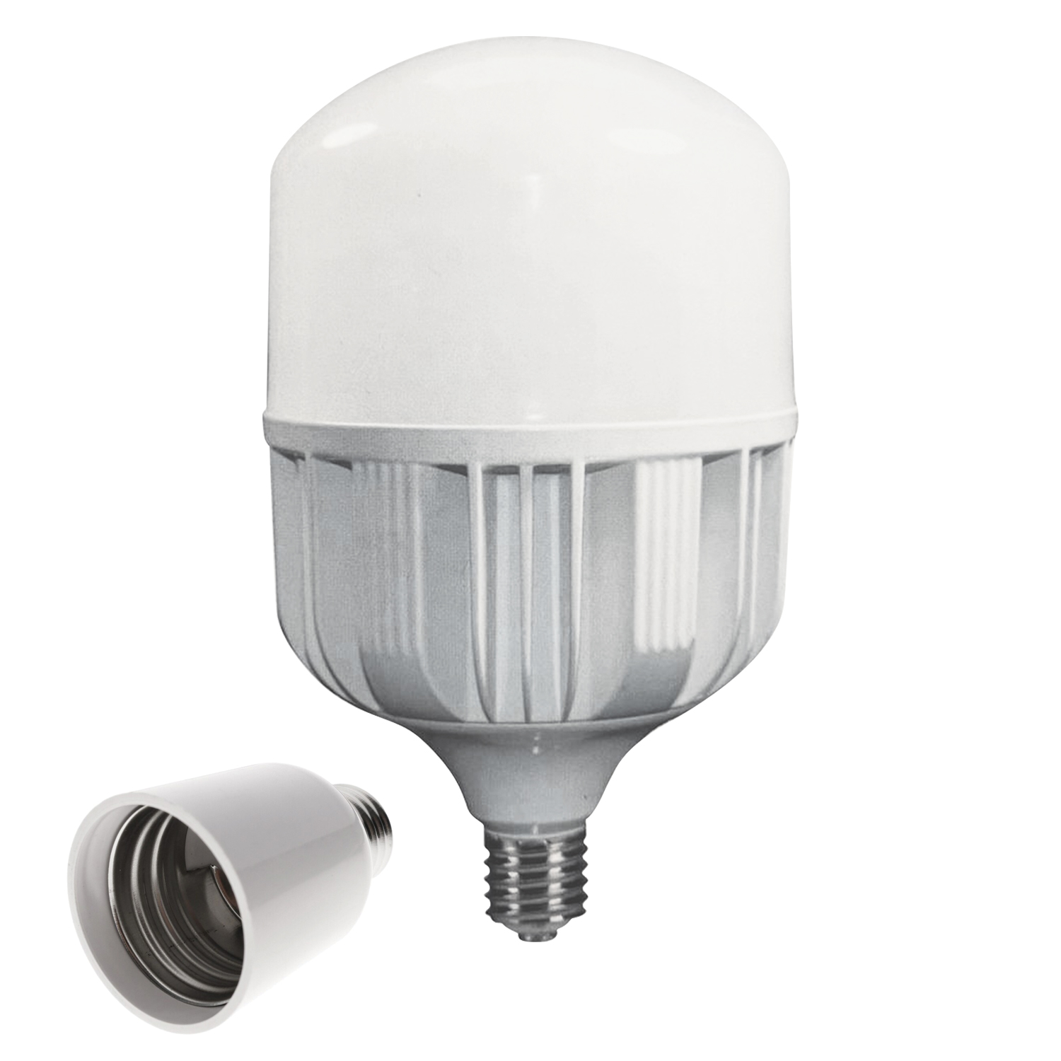 Ampolleta LED High Power E-40 60W Frío – Incluye Adaptador E-27 (SKU:4020013) https://www.hbled.cl/wp-content/uploads/2025/04/4020001-1.jpg