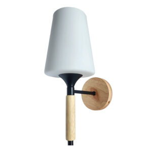 Apliqué de Pared Simple Lusitania Madera E-27 (SKU:673032712)