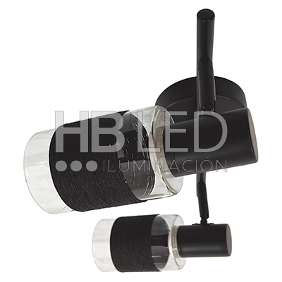 Foco Apliqué Sobrepuesto 2xE-14 Zavijava Negro (SKU:73512712) https://www.hbled.cl/wp-content/uploads/2025/04/73512712-3.jpg