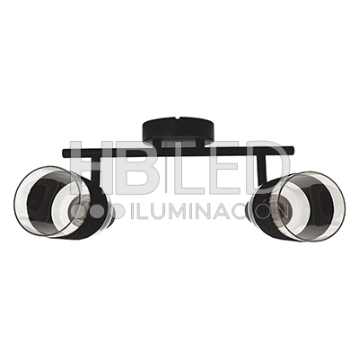 Foco Apliqué Sobrepuesto 2xE-14 Zavijava Negro (SKU:73512712) https://www.hbled.cl/wp-content/uploads/2025/04/73512712-4.jpg