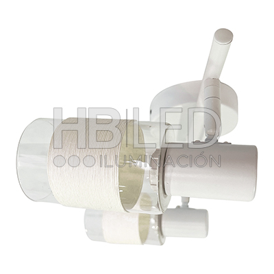 Foco Apliqué Sobrepuesto 2xE-14  Zaurak Blanco (SKU:73522712) https://www.hbled.cl/wp-content/uploads/2025/04/73522712-6.jpg