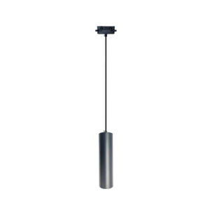 Lámpara Colgante A Riel Diseño Tubo Enif GU-10 Negro (SKU:73810002)