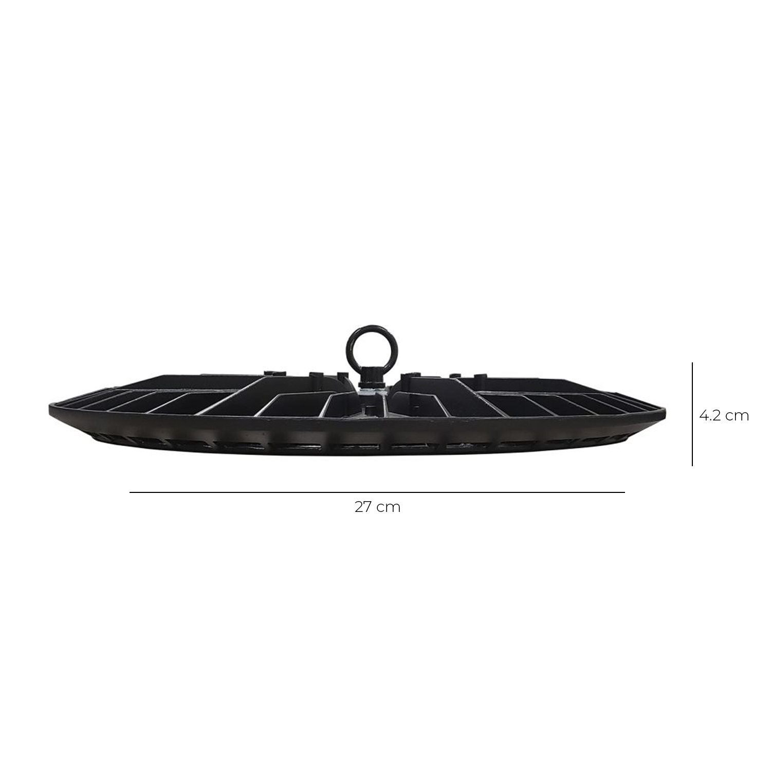 Campana LED UFO FLAT 100W Mega (SKU:919405) https://www.hbled.cl/wp-content/uploads/2025/04/919405-6.jpg
