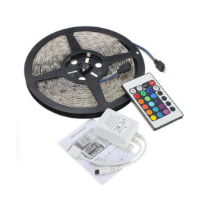 Cinta LED Con Control 5m 60Leds RGB (QIAN0962)