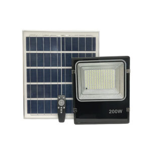Foco Proyector LED Solar Con Sensor 200W 6500K (SKU:D1010297)