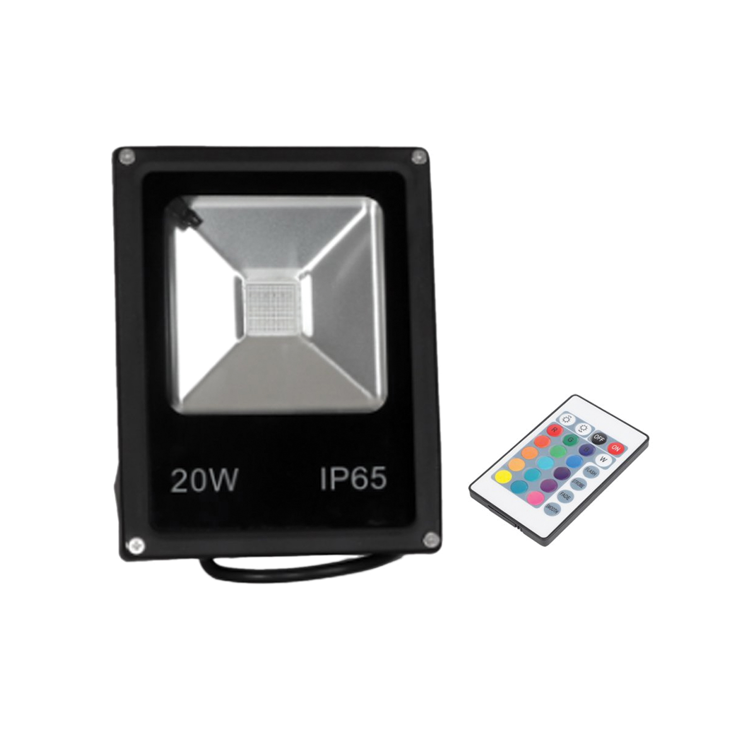 Foco Proyector de Área LED 20W RGB Con Control Remoto https://www.hbled.cl/wp-content/uploads/2025/04/FOCO-LED-RGB-20W-2.jpg