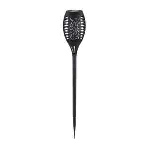 Antorcha LED Estaca Efecto Llama Para Exterior con Carga Solar (SKU:HBLED00032)
