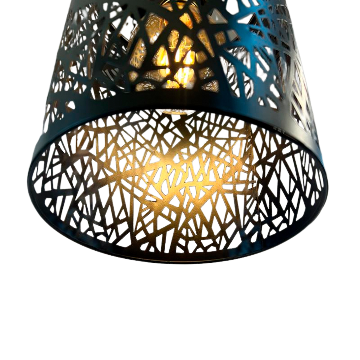 Lámpara Colgante Pantalla Aluminio Negro Porta E-27 https://www.hbled.cl/wp-content/uploads/2025/04/LC0350-2.jpeg