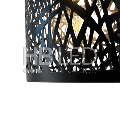 Lámpara Colgante Pantalla Aluminio Negro Porta E-27 (SKU:LC0350) https://www.hbled.cl/wp-content/uploads/2025/04/LC0350-sello-4.jpg