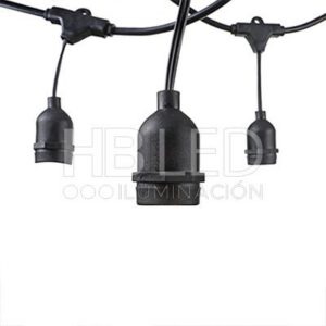 Guirnalda Exterior 5 Metros 10 Soquetes (SKU:73670272)