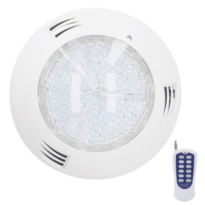Foco LED Piscina RGB Con Control Remoto Azul 24W/12V (SKU:CD-PC-24RGB)