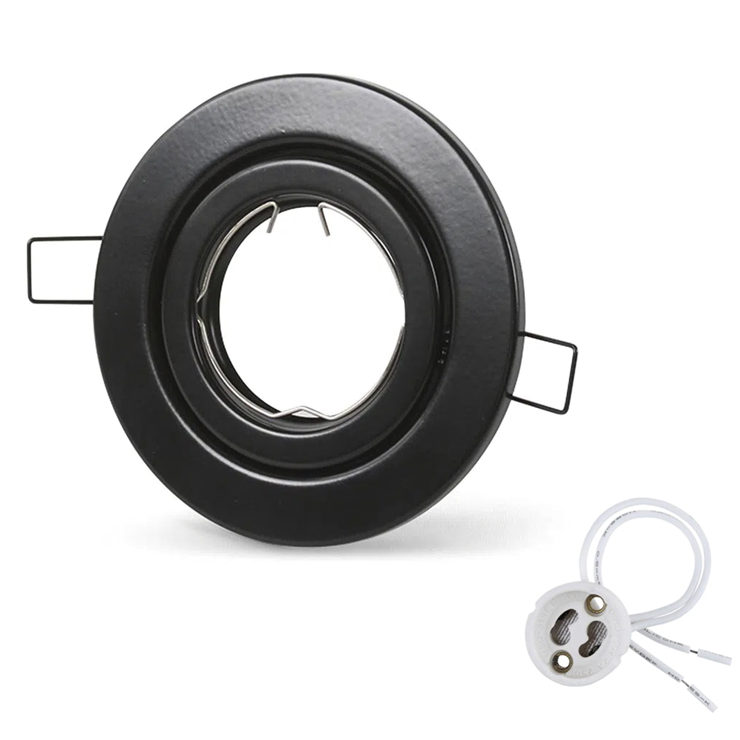 Foco Embutido Basculante LED Porta GU-10 Negro (SKU:LC0203) https://www.hbled.cl/wp-content/uploads/2025/04/lc0203-1-1.jpg
