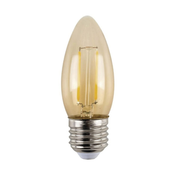 Ampolleta Filamento LED Vela E-27 2W