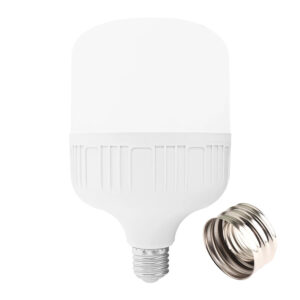 Ampolleta Industrial con Adaptador E27/E40 60w Luz Fría