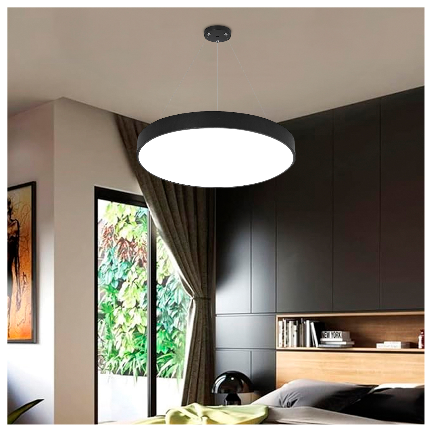 Lámpara Colgante Circular Negra 50w- 60 cms CCT https://www.hbled.cl/wp-content/uploads/2025/05/36701-6.jpg