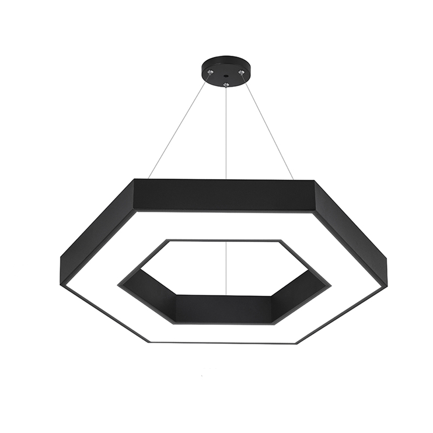 Lámpara Colgante Hexagonal Negra 42w- 60 cms CCT https://www.hbled.cl/wp-content/uploads/2025/05/36702-3.jpg