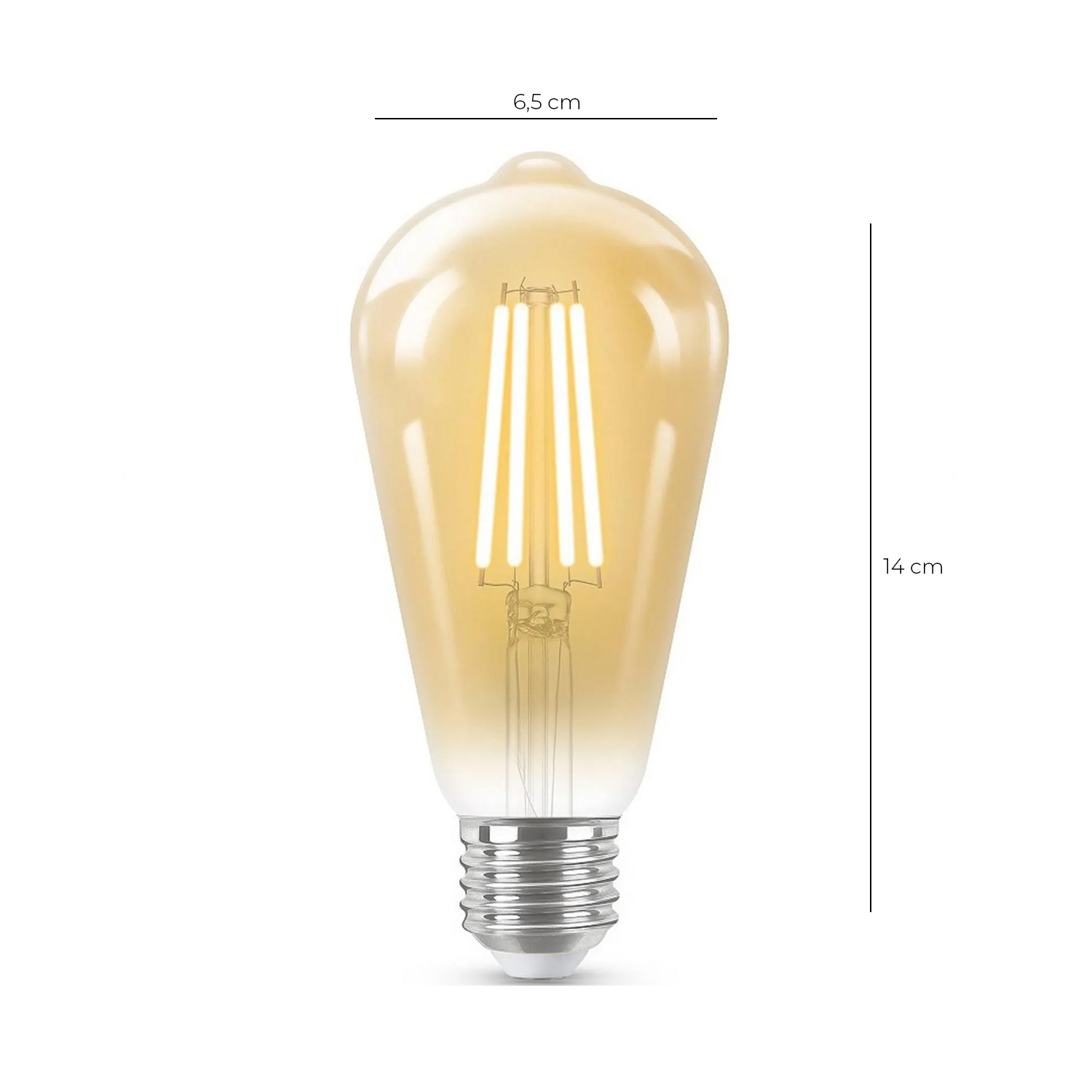 Ampolleta LED E-27 Filamento 7W Luz Cálida 1904 https://www.hbled.cl/wp-content/uploads/2025/06/12345213-2.jpg