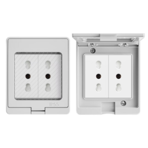 Enchufe Doble Hydrobox 10/16A IP55