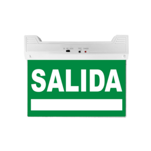 Señalética Led Ecoees Fondo Verde Letra 3W