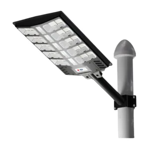 Foco Solar Led Grande 1500w Sensor Mov. Control Y Soporte